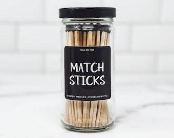 Match Sticks Matches Match Striker Matchstick Jar Match Jar Matchstick Holder Matchsticks
