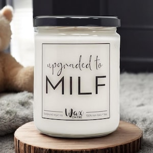 Upgraded to MILF Mothers Day Gift Expecting Mom Gift New Mom Gift Pregnancy Gift Baby Shower Gift Pregnancy Gifts New Mom Gifts