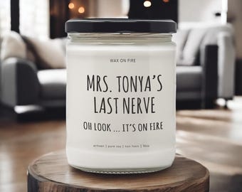 Teacher Gift Last Nerve School Gifts for Teachers Preschool Gift Kindergarten Gift Teacher Appreciation Week Teachers Week Gifts