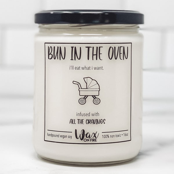 Bun In The Oven Expecting Mom Gift New Mom Gift Pregnancy Gift Baby Shower Gift Pregnancy Gifts New Mom Gifts Expecting Mom Gifts