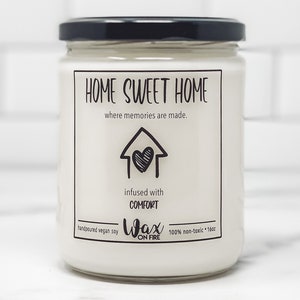 Housewarming Gift New Home Gift Our First Home Realtor Closing Gift New Homeowner Gift Housewarming Gifts Funny Candle Soy Candles Handmade