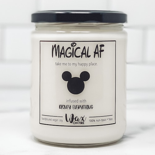 Disney Candle Disney Candles Disney Gift Disney Home Decor Etsy