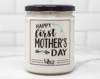 First Mothers Day Gift for Mothers Day Gift for Mom Gifts for Mom New Mom Gift Mothers Day Candle