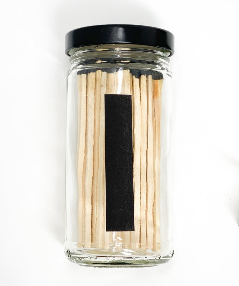 Matches Match Striker Matchstick Jar Match Jar Matchstick Etsy