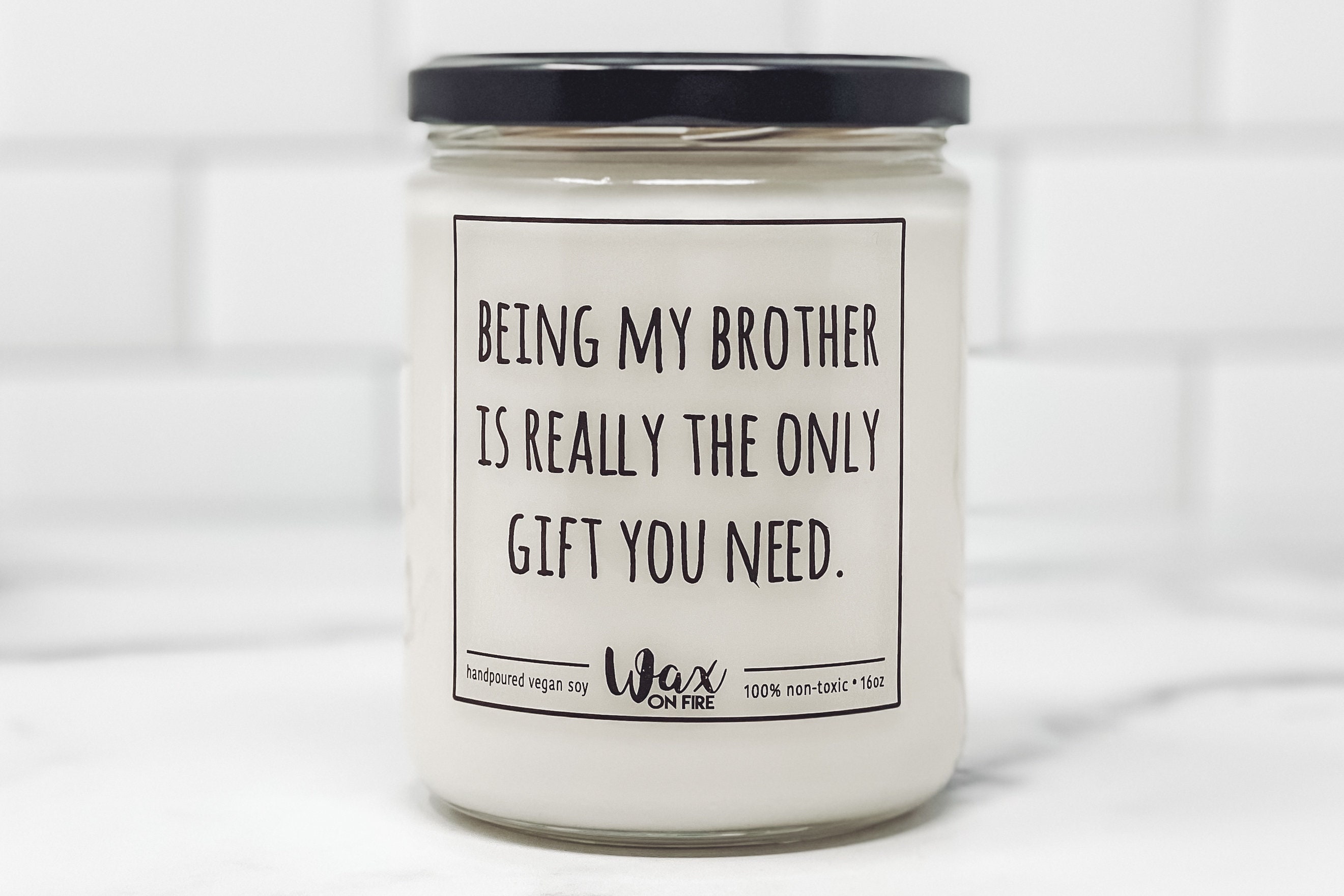 Being My Brother Gift for Brother Gift Gift From Sister Gift Etsy