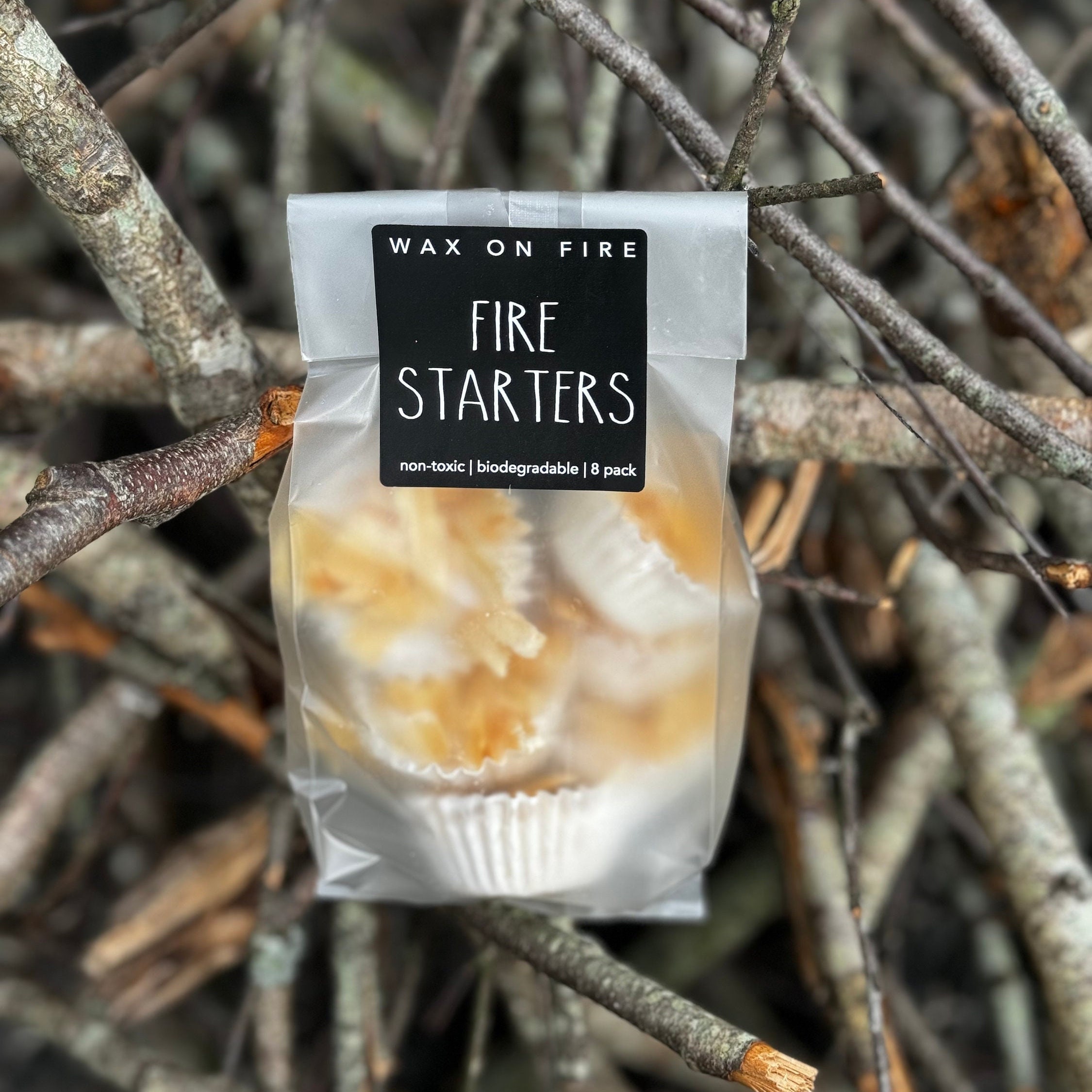 Non Toxic Fire Starters Campfire Starter Grill Starter Biodegradable Food Safe Fire Starter