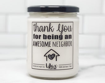 Awesome Neighbor Neighbor Gift for Neighbor Housewarming Gift New Home Gift Our First Home Realtor Closing Gift New Homeowner Gift