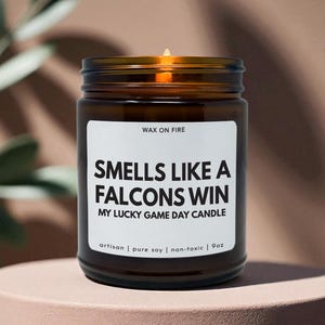 Smells Like Team Win Lucky Game Day Candle Coach Gifts for Coach Team Gift Baseball Gifts Basketball Gifts Football Gifts Lucky