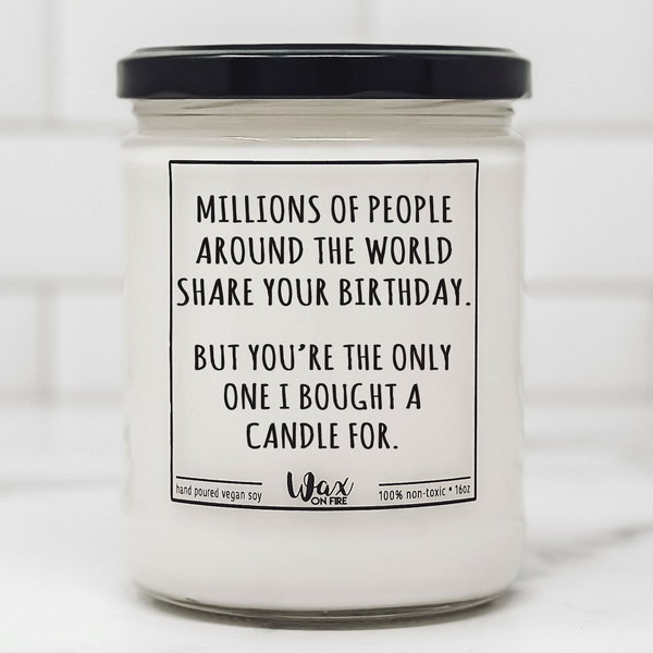 Funny Candle Etsy