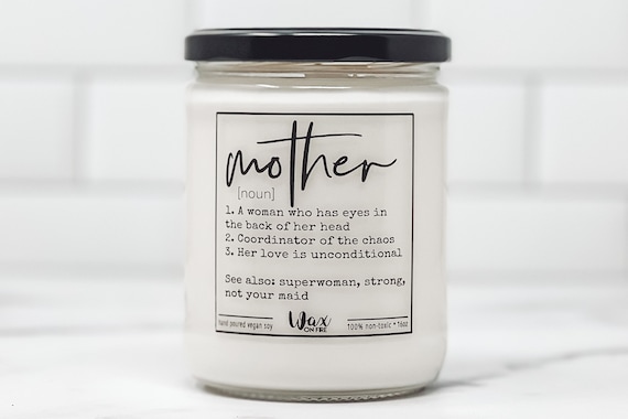 Definition of Mother - Mother's Day Gift Candle