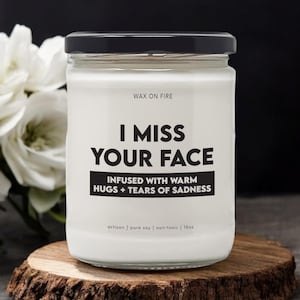 I Miss Your Face I Miss You Gift Long Distance Gift Thinking of You Coworker Gifts Missing You Moving Gifts For Neighbors