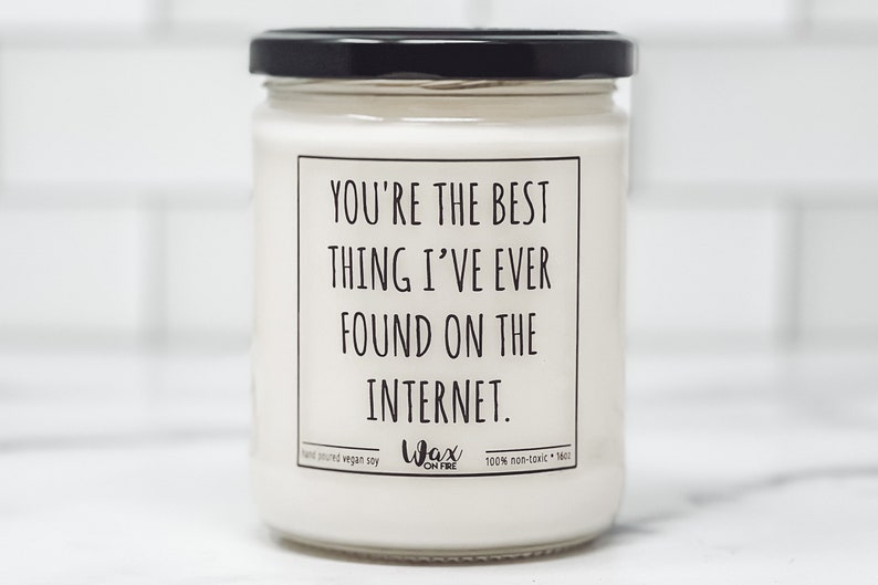 You're The Best Thing I've Ever Found On The Internet Gift for Her Gift for Him Girlfriend Gift Boyfriend Gift Best Friend Gifts image 1