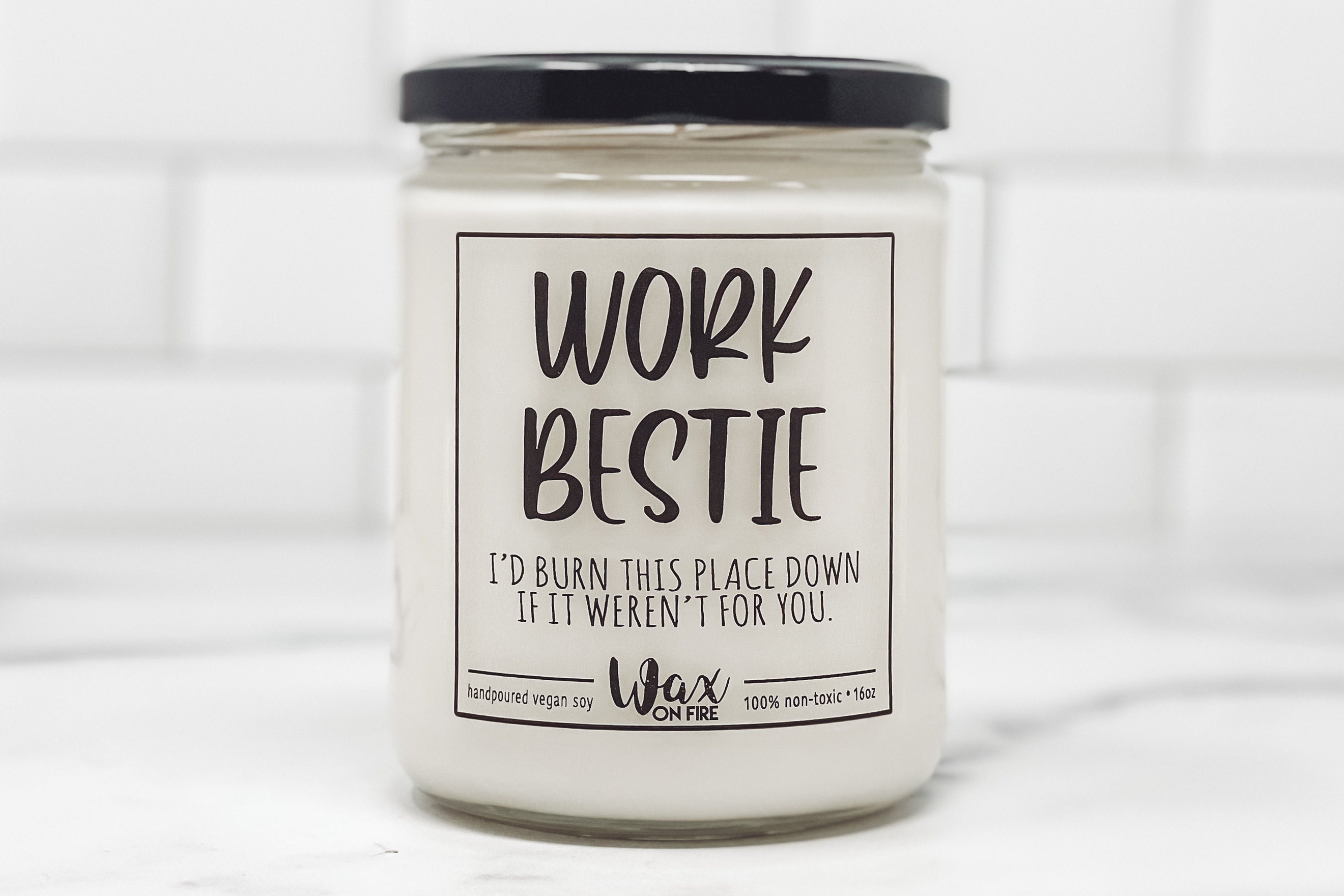 A Wise Woman Once Said Gift Mom Gift Coworker Gift Friend Gift Friendship Gift Funny Candle Funny Candles Gift for Her Best Friend Gifts