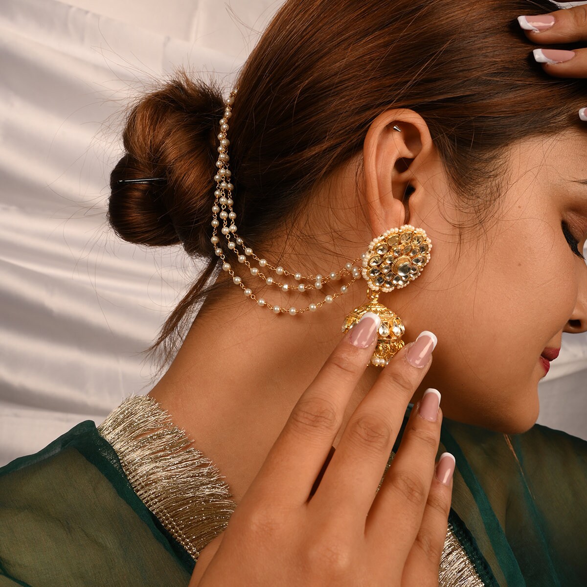 Buy Chain Jhumka Online In India - Etsy India Buy Chain Jhumka Online In India - Etsy India
