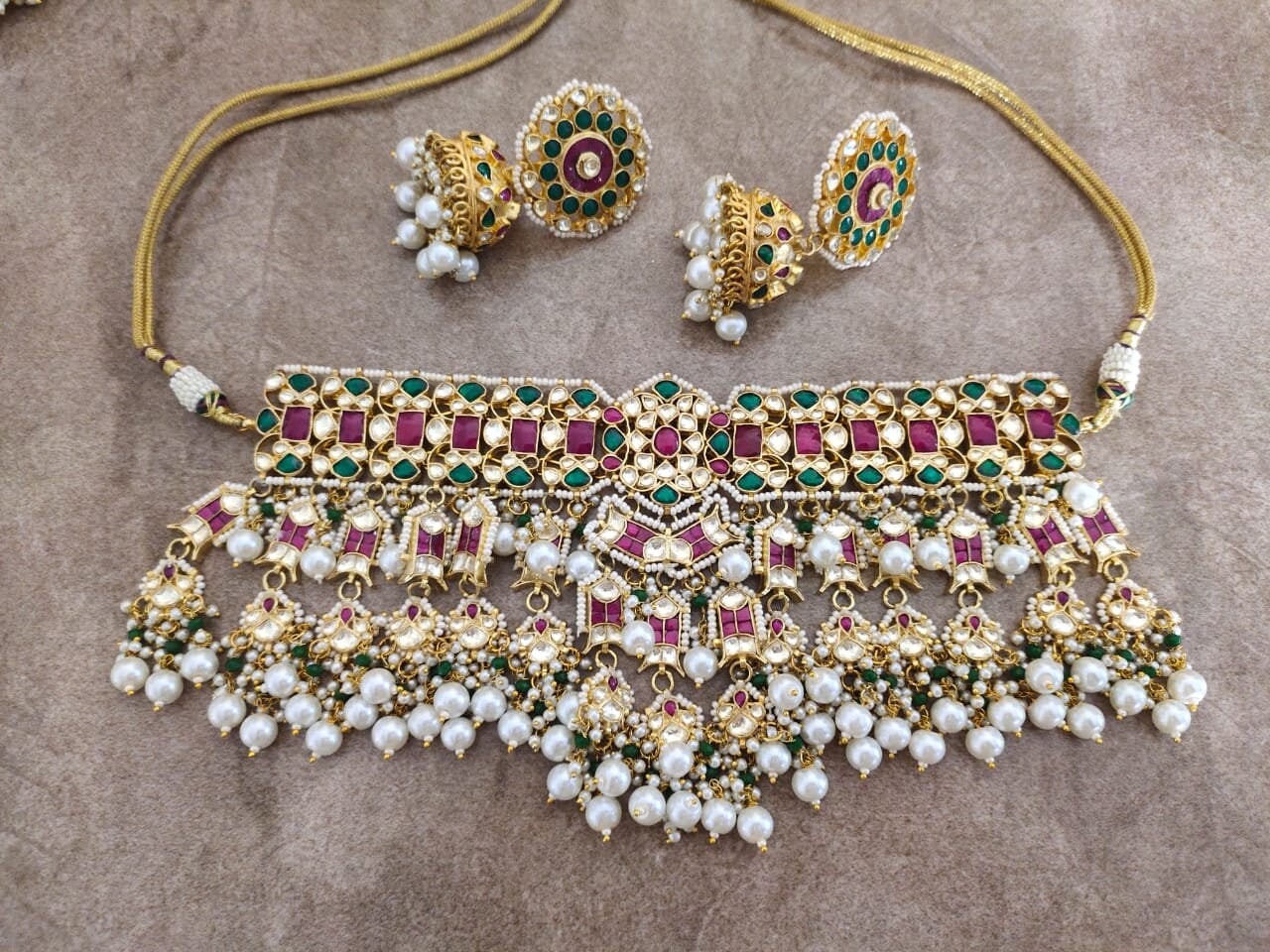 Kundan Multicolor Bridal Set 