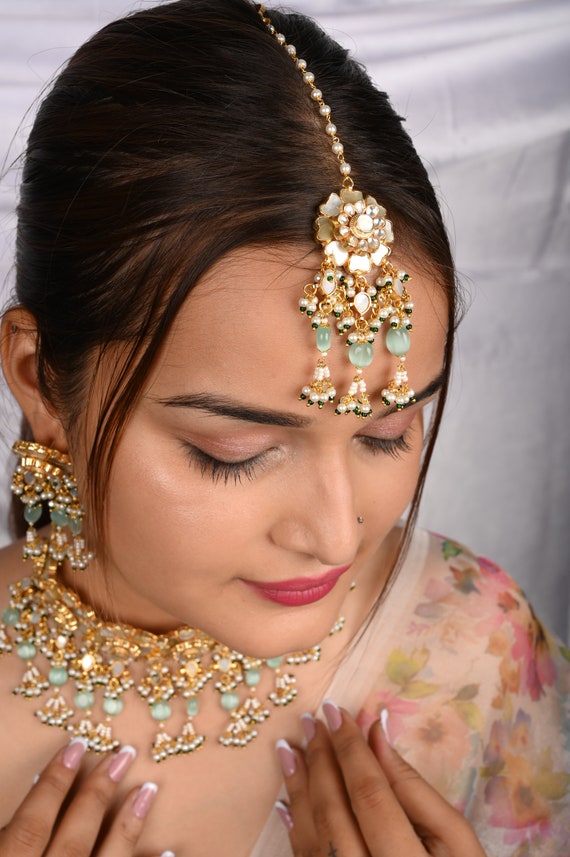 Sabyasachi Choker Set/victorian Choker Set/big Kundan Choker Set/sabyasachi  Jewelry/indian Choker/punjabi Jewelry/indian Bridal Set/indian 