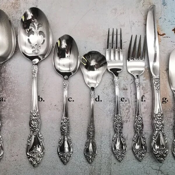Oneida FLIGHT Stainless Steel Flatware Singles – Modern Mirror Finish, Dishwasher Safe