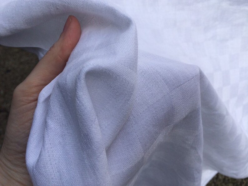 Country Living Irish Linen Tablecloth Square Tablecloth Farmhouse Decor Sustainable Linen Vintage Table Linen