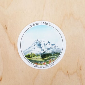 Mt. Rainier - Sticker