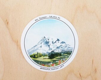 Mt. Rainier - Sticker
