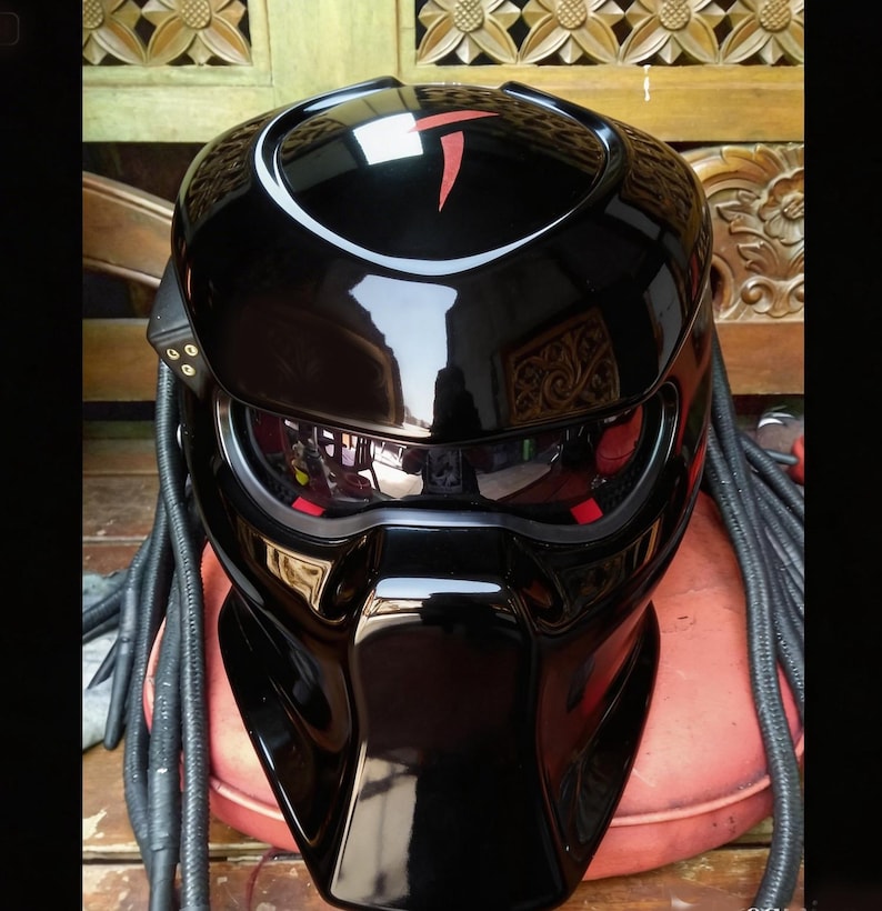 Alien Predator Motorcycle Helmet - DOT/ECE Approved - Etsy