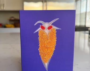 Cartão de anotações eólido de Olive