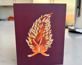 Cartão de notas festivo de Baba Aeolid