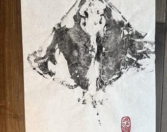 Grande Skate Gyotaku