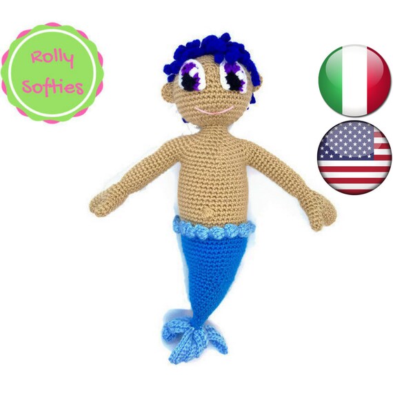 male mermaid doll