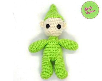 Simple doll amigurumi crochet pattern