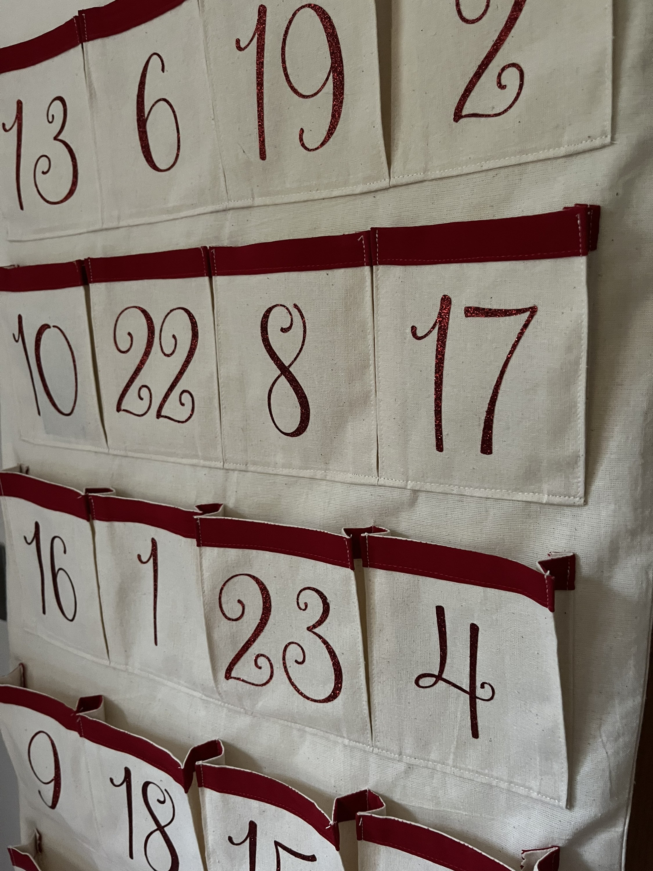 Plentiful Pockets Advent Calendar PDF Sewing Pattern by Elfie Etsy