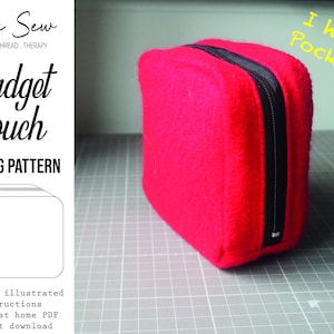 Gadget Pouch PDF Sewing Pattern by Elfie Sew