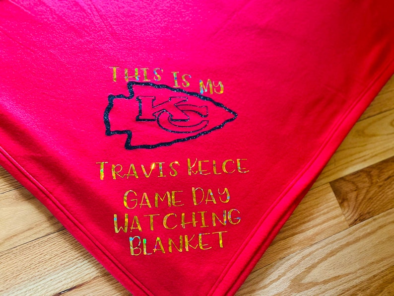 Kansas City Chiefs Game Day Blanket Patrick Mahomes Travis Etsy