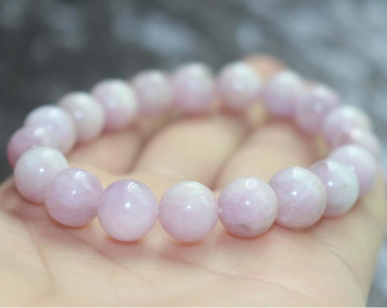 Natural Kunzite Beads Bracelet,Kunzite Bracelects,Beads Bracelet Supply,Jewelry Bracelet,Bracelet wholesale