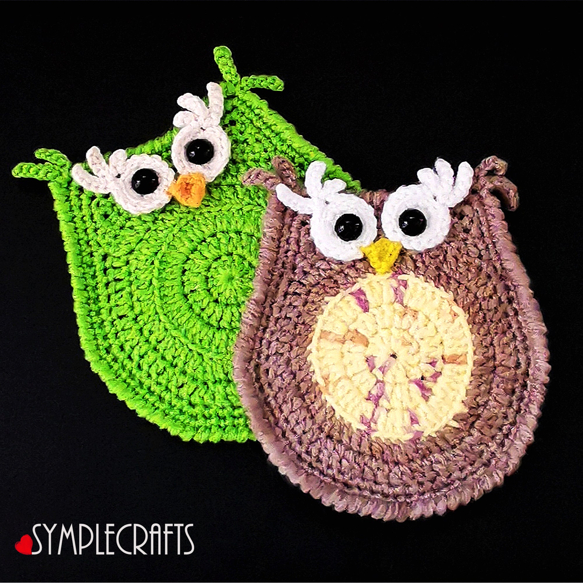 Set 4 Sottobicchieri Gufo Con Retro In Sughero – Simpatici E Originali, Idea Regalo - 5