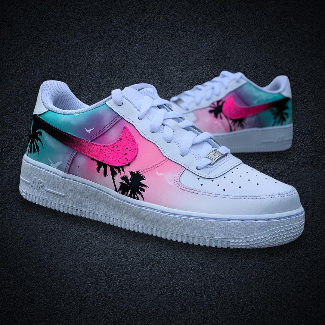 Air Force 1 South Beach Custom Etsy