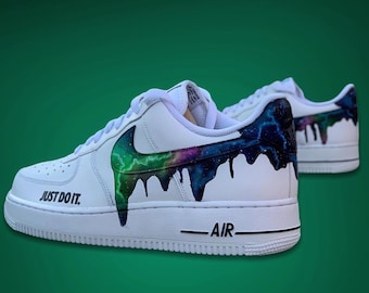 Air Force 1 Galaxy Swoosh Custom