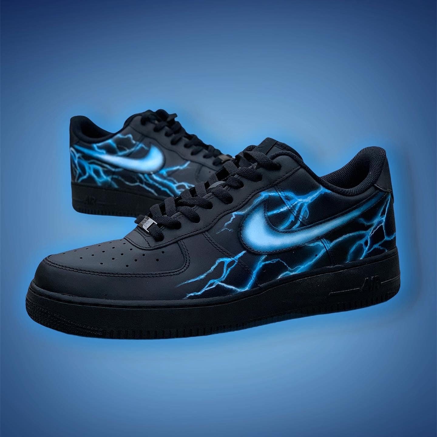 Air force hotsell 1 custom lightning