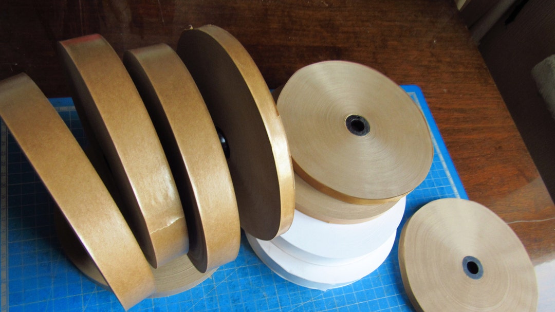 VENEER TAPE 200m 650' / Wood Veneer Jointing Tape / Gummed Adhesive