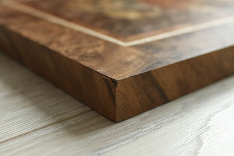 Wood Wall Art Roses Inlay Roses Red Roses Marquetry Art Etsy