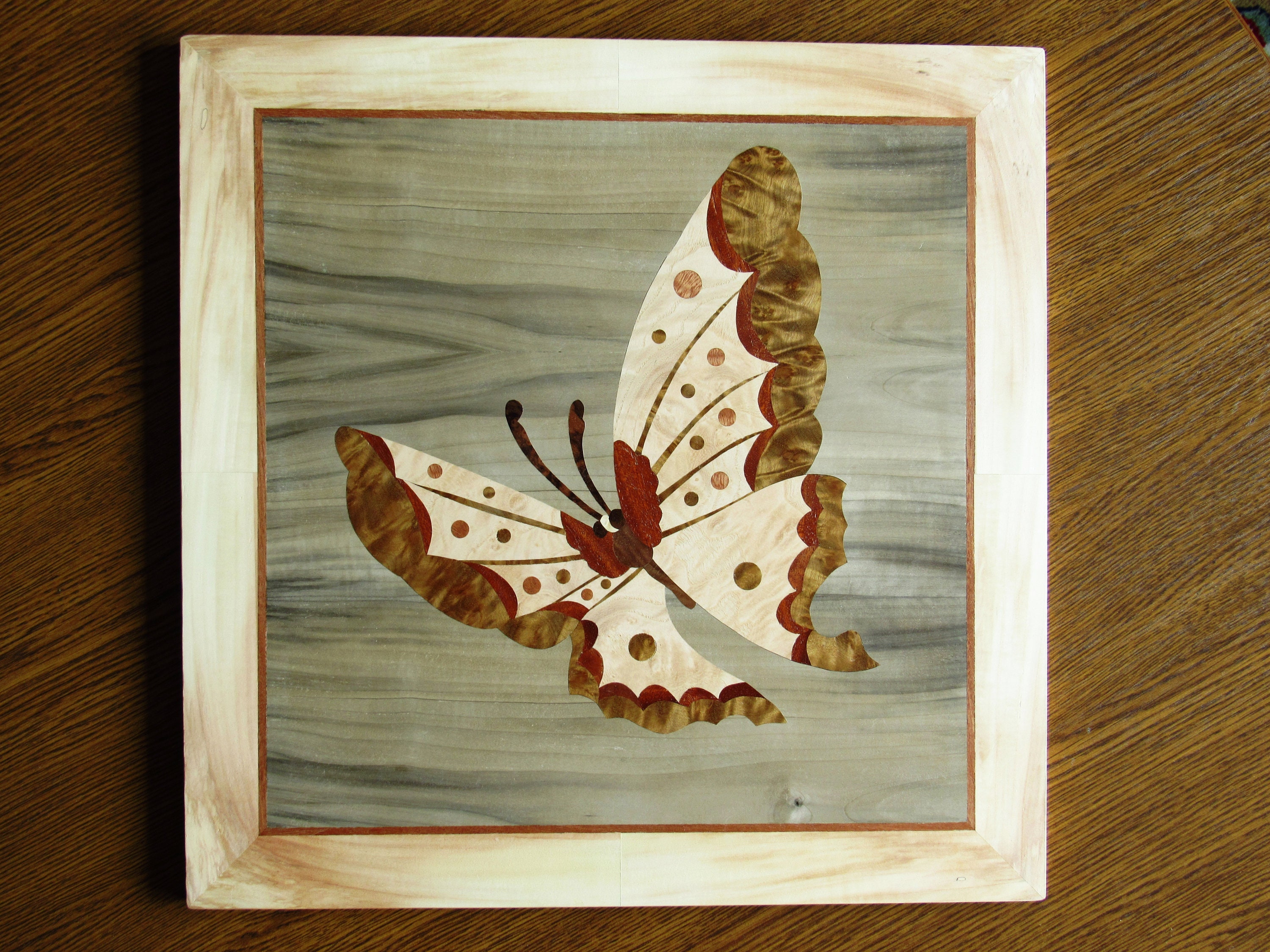 Butterfly wood wall decor butterfly wood art marquetry Etsy