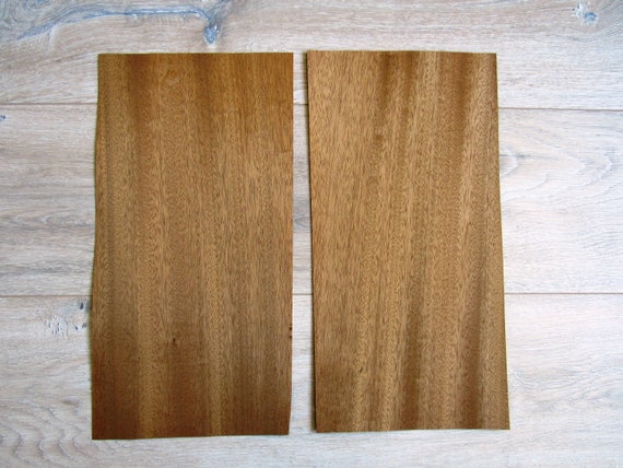 46 x 22 cm 0.6 mm ~1//42 Poplar wood veneer ~18.1 x 8.66/" 4 veneer sheets