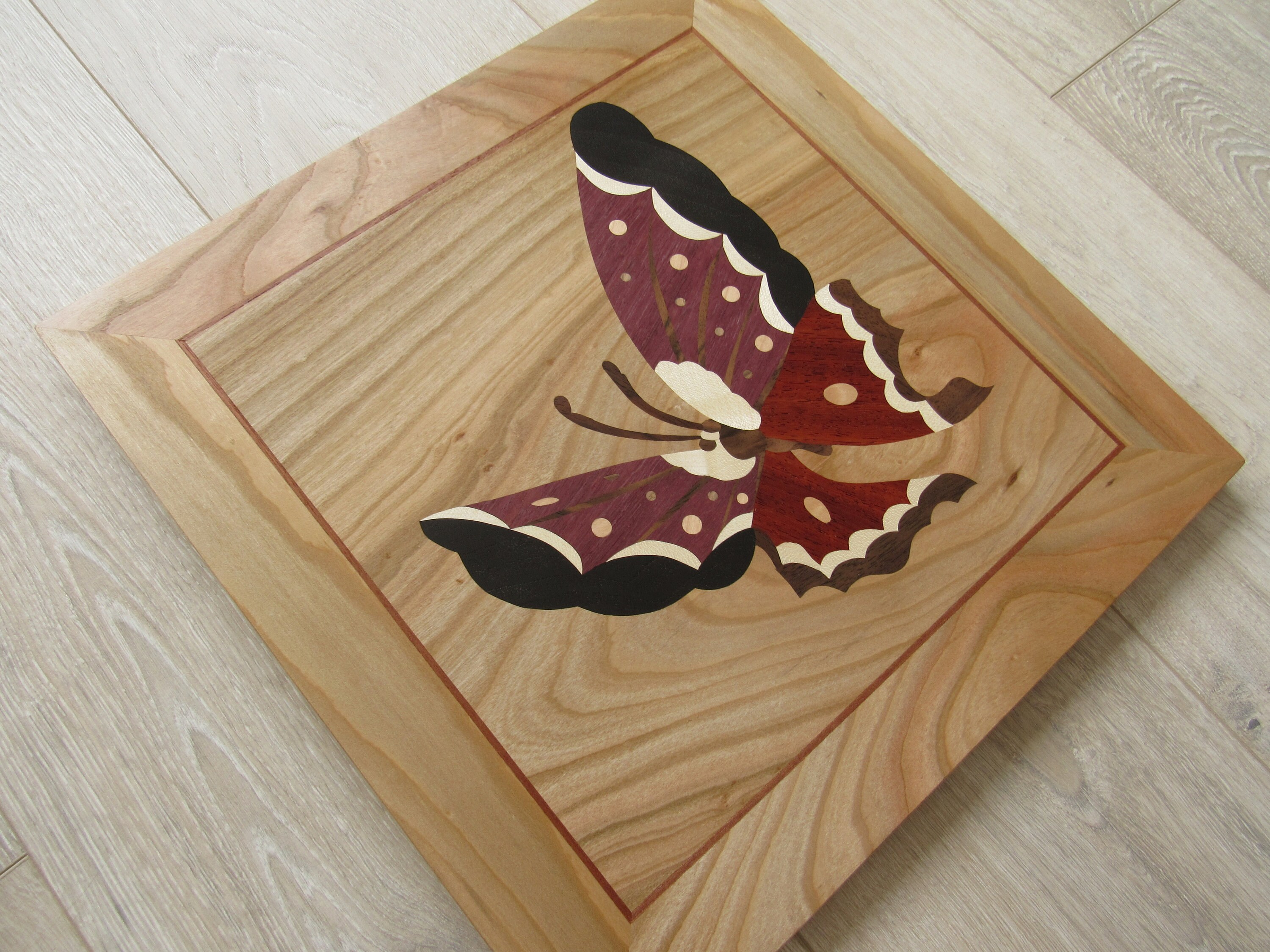 Butterfly Wall Art Butterfly Wood Wall Decor Mosaic Wood Etsy UK