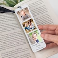 Personalised Metal Bookmark | Custom Photos & Message Page Marker Birthday Gift for Him Dad Grandad | Sentimental Photo Gift for Daddy Uncle