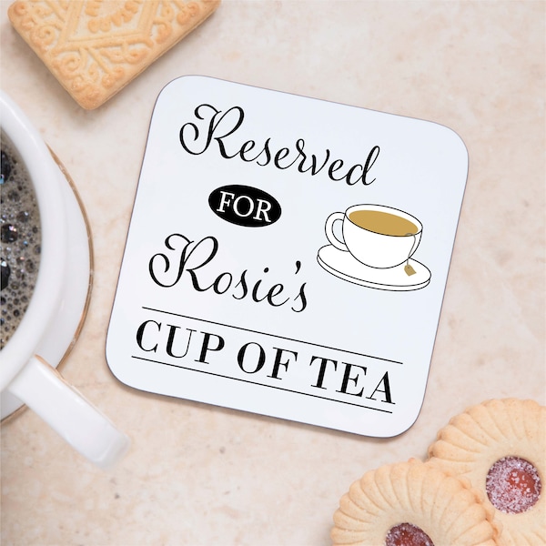 Tea Cup Coaster Etsy