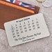Personalised Day You Became My Dad Metal Wallet Card from Son Daughter - Sentimental Keepsake Gift, Father's Day, Christmas, Birthday