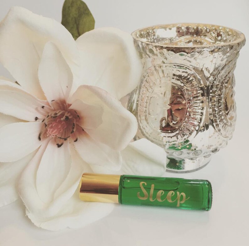 Essential Oil Sleep Roller Blend 100 Therapeutic Grade Etsy