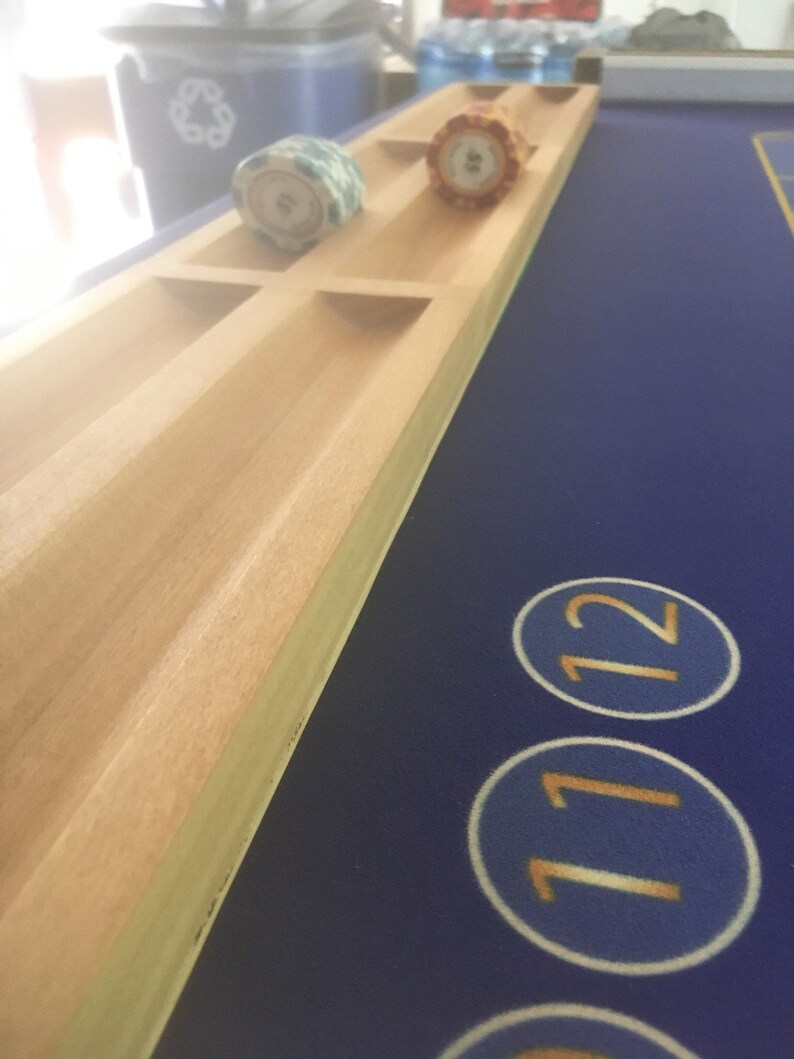 Custom Craps Table Chip Rails Price/ft Please Provide Etsy