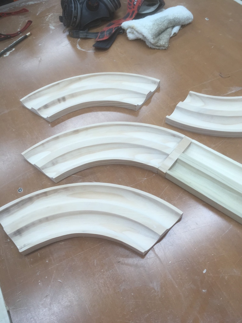 Curve Craps Table Chip Rail 11 in Radius 4 Inches and 4 1/2 Etsy