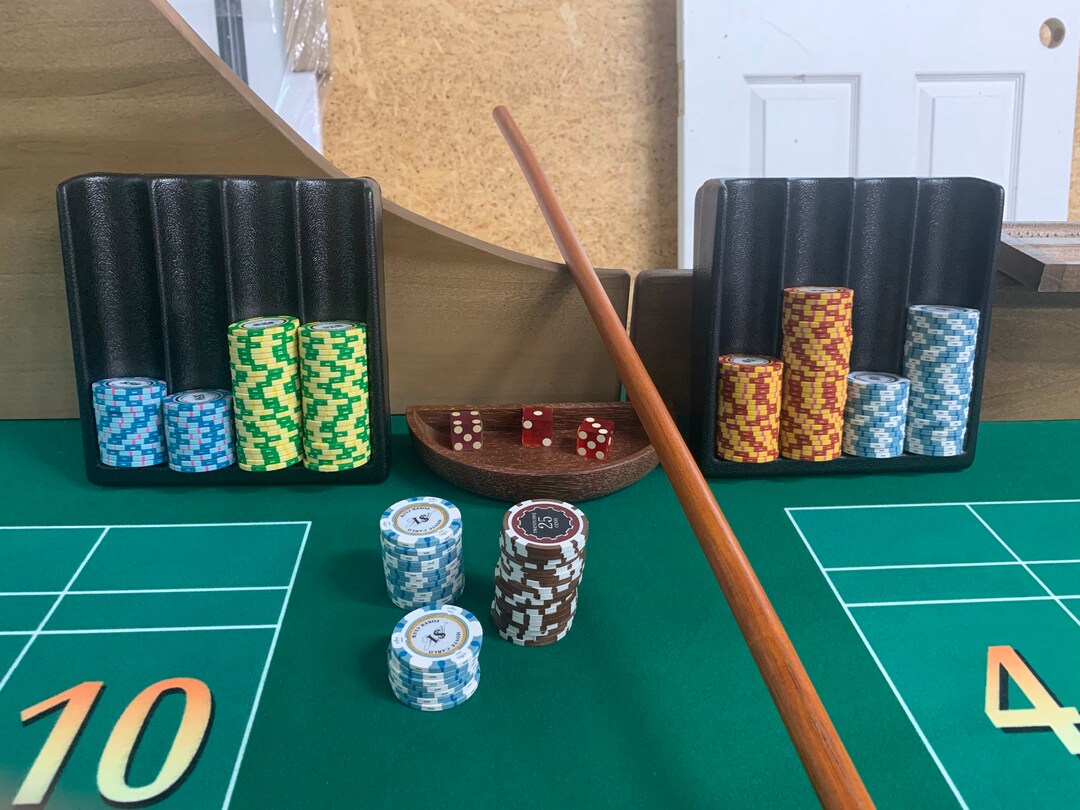 Craps Table Accessories/ Ratton/ Dice Boat/ on off Puck/ Sharp Etsy